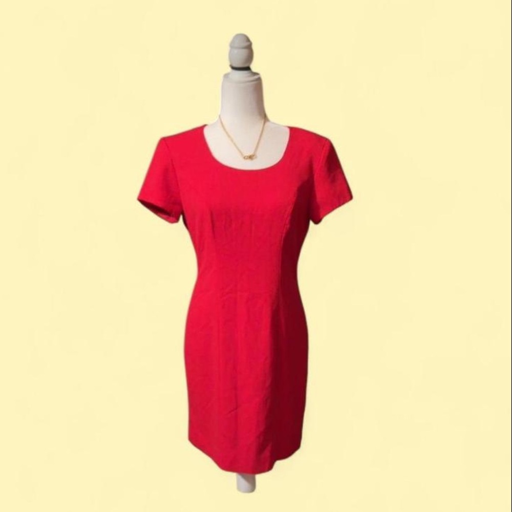 *Vintage** ATRIUM  Red  Dress